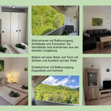Waldtraum Schwimmbad Sauna Kinderbett Wandern 아파트 바트하르추부르크