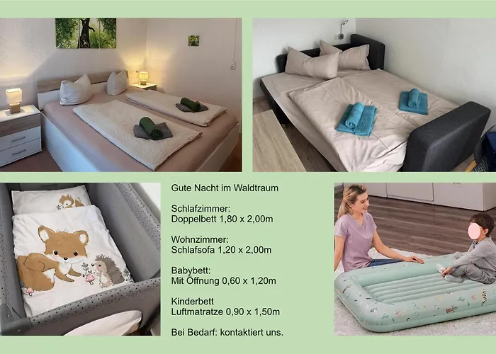 Lejlighed Waldtraum Schwimmbad Sauna Kinderbett Wandern