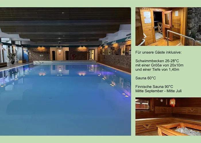 Waldtraum Schwimmbad Sauna Kinderbett Wandern * Bad Harzburg